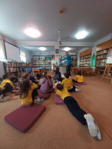 Επίσκεψη στη βιβλιοθήκη